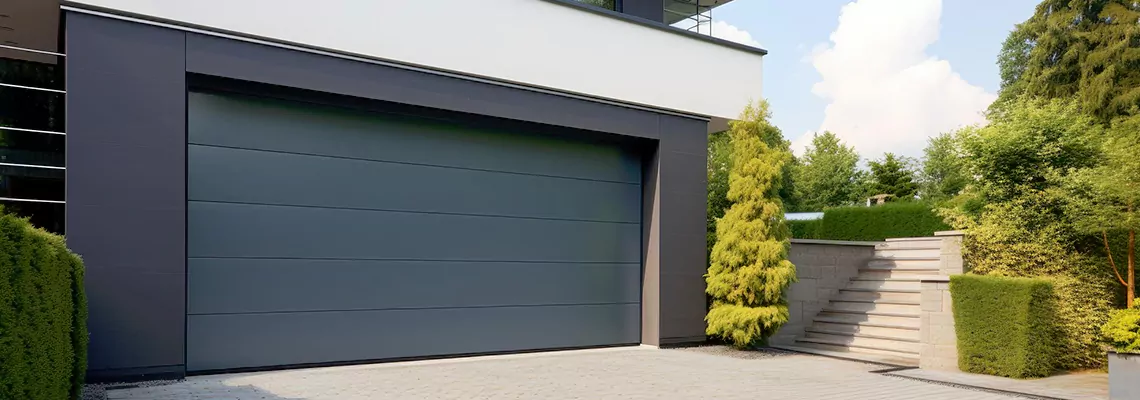 Modern Steel Garage Doors in North Vancouver, British Columbia